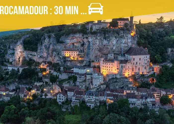 Ecologique Proche Rocamadour & Gouffre De Padirac Vue Vallee Dordogne